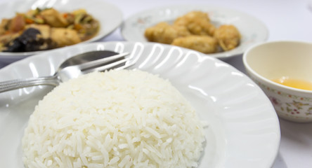 Cooked rice