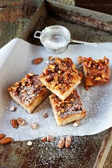Pear almond cake