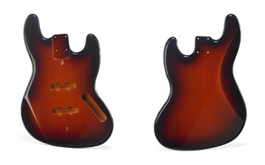 The blanks for building guitars.