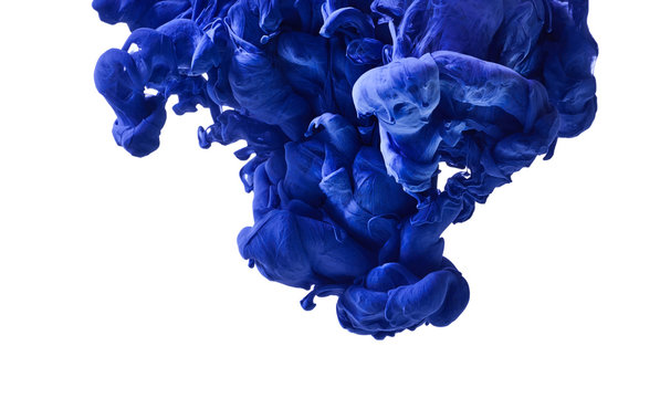 Abstract ink in water