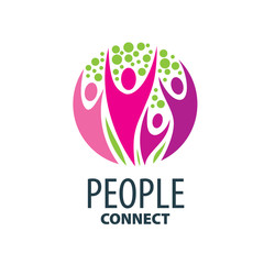 vector logo people