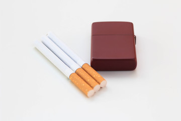 cigarettes and smoking is dangerous for your health 