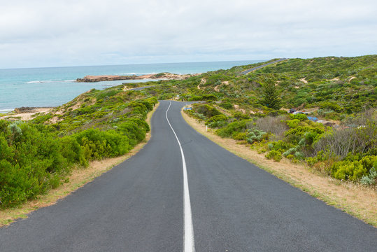 Scenic South Australian Limestone Coast landscape at Beachport