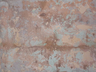 Old painted wall - background