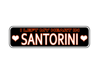 I Left My Heart In Santorini