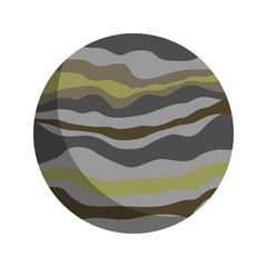 planet flat icon