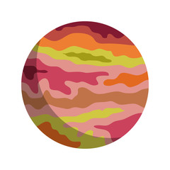 planet flat icon