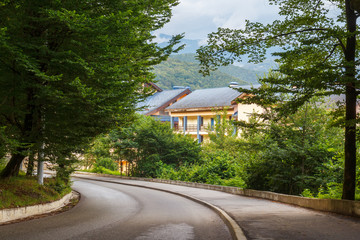 Pension in mountains