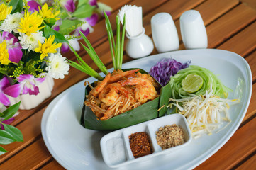 Pad Thai with Shrimp