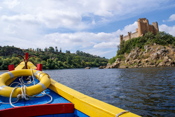Almourol Castle, Santarém, Portugal 