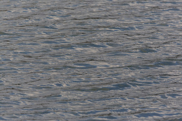Abstract surface of natural water in a lake