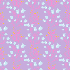 Floral seamless background.