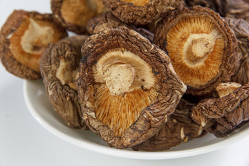 Dried mushrooms