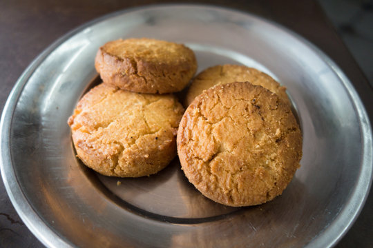 Osmania Biscuit is a popular snack in Hyderabad, Telangana.It is named after the last ruler of Hyderabad State, Mir Osman Ali Khan.
