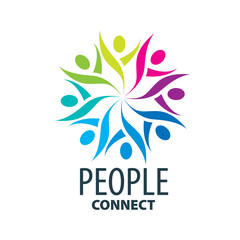 vector logo people