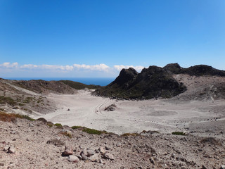 mountain view like the moon