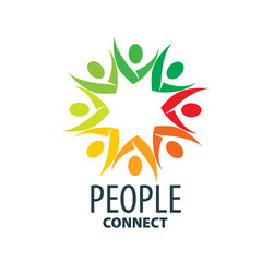 vector logo people