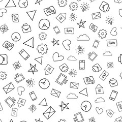 Doodle Seamless Pattern