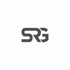 SRG Letter Initial Logo Vector
