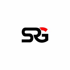 SRG Letter Initial Logo Vector