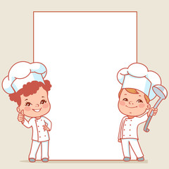 Little chefs.