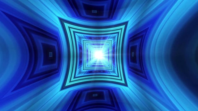 Abstract Kaleidoscope Technology Animation, Background, Rendering, Loop, 4k
