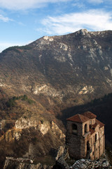 Asen's fortress ruins in Bulgaria