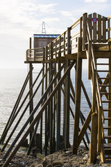 La pêche avec les carrelets de Charente-Maritime