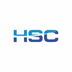 HSC Letter Initial Logo Vector