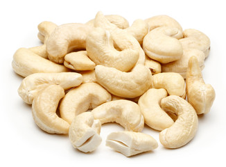 Cashew nut isolated