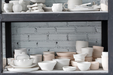 work in progress - clay pottery