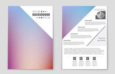 Abstract vector layout background set. For art template design, list, front page, mockup brochure theme style, banner, idea, cover, booklet, print, flyer, book, blank, card, ad, sign, sheet,, a4.