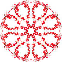 Abstract ornamental shape