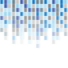 Colorful abstract square pixel mosaic background