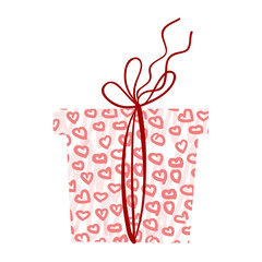 Gift boxes with heart for your design.