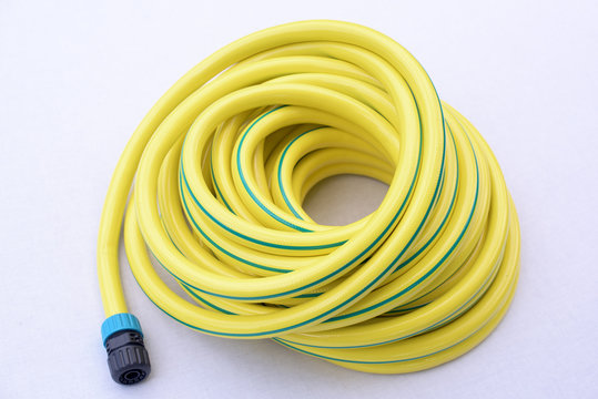 Garden hose-pipe wiht coupling