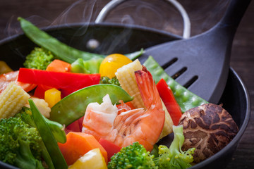 Stir-fried vegetables