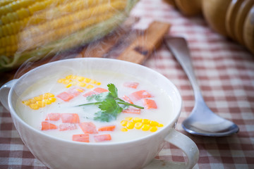 Corn soup