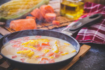 Corn soup