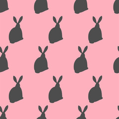 seamless rabbit pattern