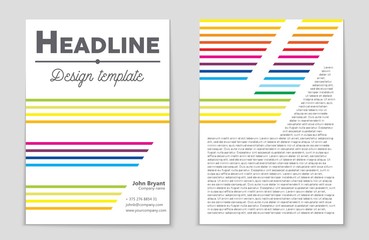 Abstract vector layout background set. For art template design, list, front page, mockup brochure theme style, banner, idea, cover, booklet, print, flyer, book, blank, card, ad, sign, sheet,, a4.