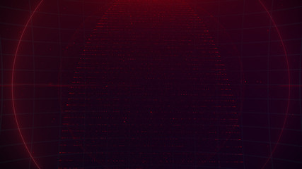 Abstract futuristic digital technology background