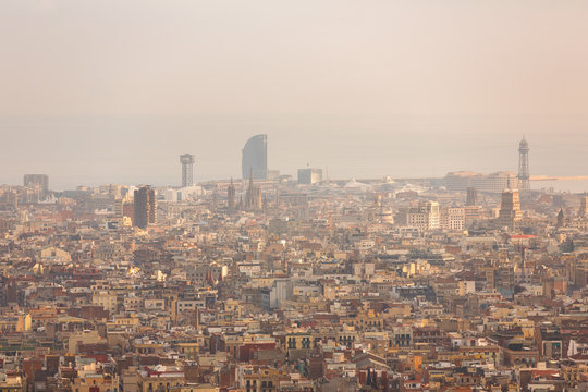 Cityscape of Barcelona