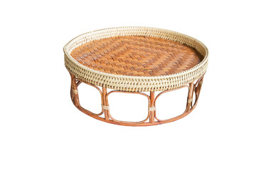 Khantoke,kind of wooden utensil in northern Thailand.Eating culture of northern Thailand for the...