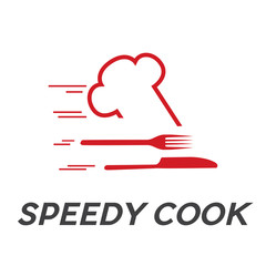 Vector fast food concept. Restaurant speedy service. Waiter who