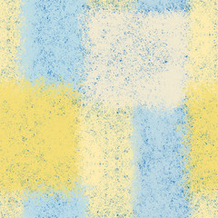 Seamless pattern with weave rectangular elements in blue,yellow