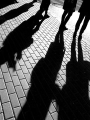 Sombras de personas