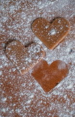 Cookies hearts Valentine's Day
