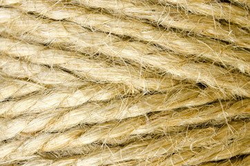 strands of twine macro background