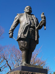 駿府城公園の徳川家康像